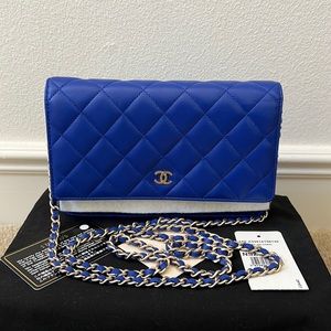 Authentic Chanel Lambskin Woc
